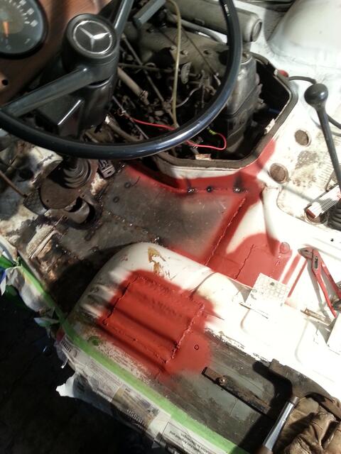 Fahrerfußraum - the last resort