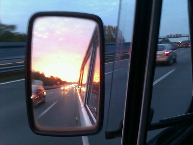 Autobahn Bremen-Hamburg - Stau ist nur hinten blöd, vorne geht´s!!