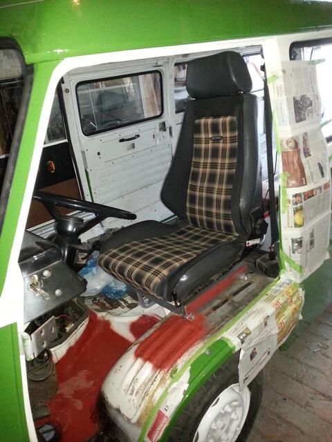 anpassen der Recaros