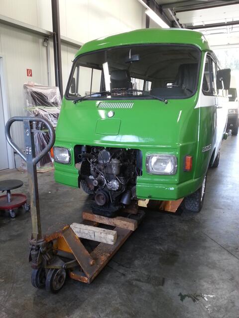 ...und wieder rein damit