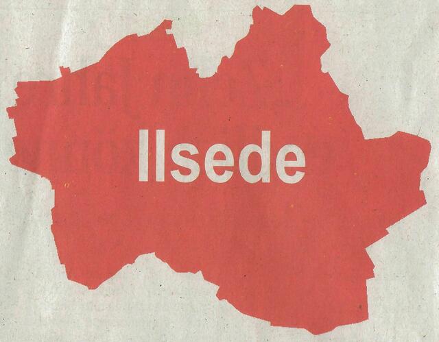 Fläche der neuen Gemeinde Ilsede