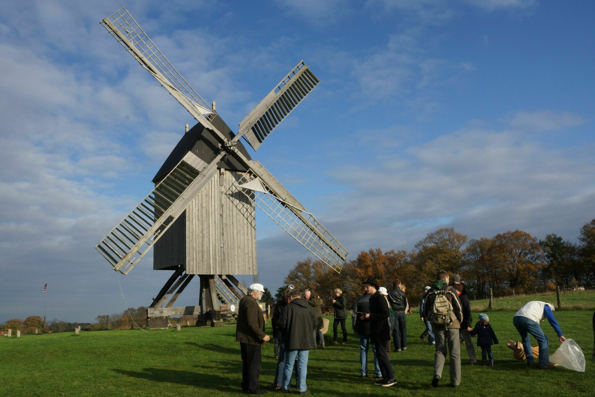 Bockwindmühle Wettmar als Glücksbringer Wedemark