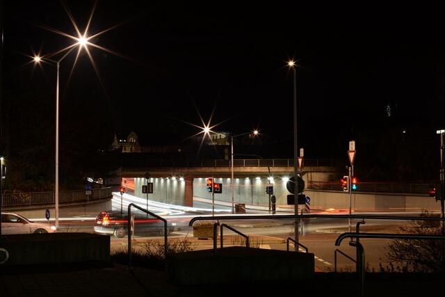 Blick auf unseren Tunnel..