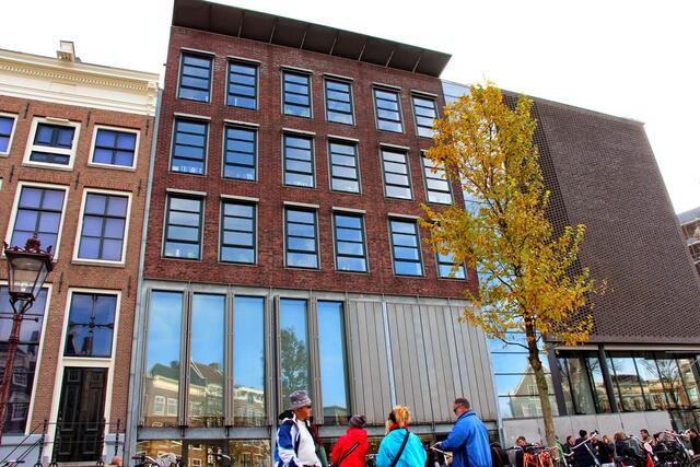 Das berühmte "Anne Frank"-Haus
