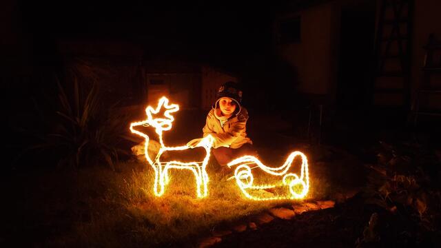 Der Weihnachtsmann war da / Weißenschirmbach am 29.11.2014 !