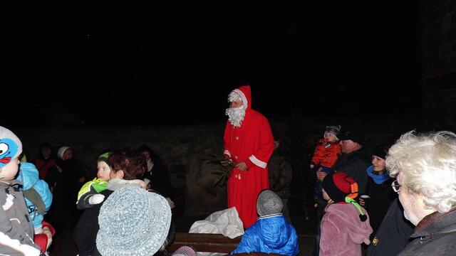 Der Weihnachtsmann war da / Weißenschirmbach am 29.11.2014 !