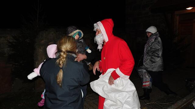 Der Weihnachtsmann war da / Weißenschirmbach am 29.11.2014 !