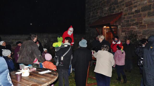 Der Weihnachtsmann war da / Weißenschirmbach am 29.11.2014 !