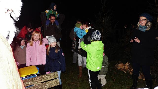 Der Weihnachtsmann war da / Weißenschirmbach am 29.11.2014 !