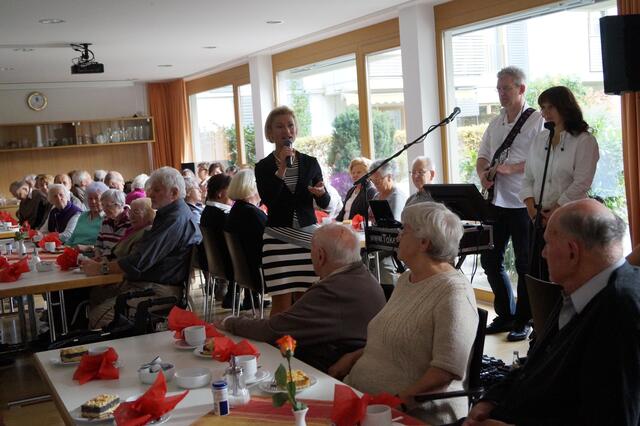 Das erste Kaffee und Kuchenkonzert im Ludwigspark.