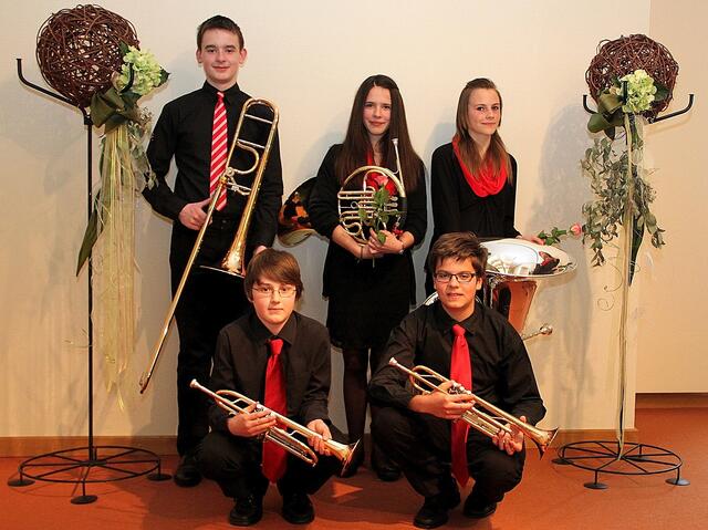 "Burning Brass" - der Name ist Programm. Die fünf jungen Musiker brennen darauf das Publikum zu unterhalten.