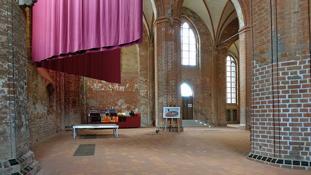 Die Kirchengemeinde St. Marien/St. Georgen setzt das wiederaufgebaute Gebäude als Gotteshaus ein. Foto: Helmut Kuzina