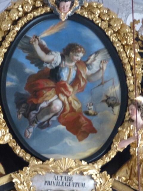 Kirchenpatron St. Michael (Hochaltar)