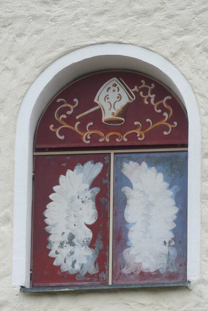 Symbol "Michael"... in den Fenstern