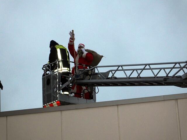 Dort oben war er gelandet