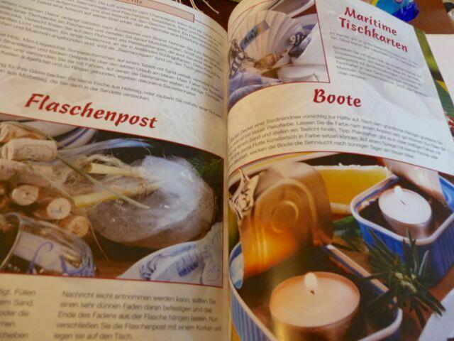 Einblick in das Buch "Der schön gedeckte Tisch" - da kann ich sicher noch mal das Eine oder auch Andere gebrauchen!