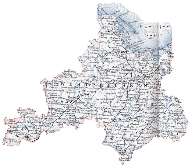 Westpreußen und Danziger Bucht > http://upload.wikimedia.org/wikipedia/commons/c/c1/Westpreu%C3%9Fen_und_DanzigerBucht.png | Foto: wie vor
