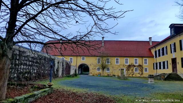 Der Innenhof.
