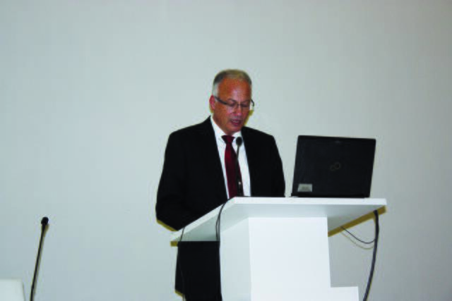 Frank Schwindling bei seiner Ansprache