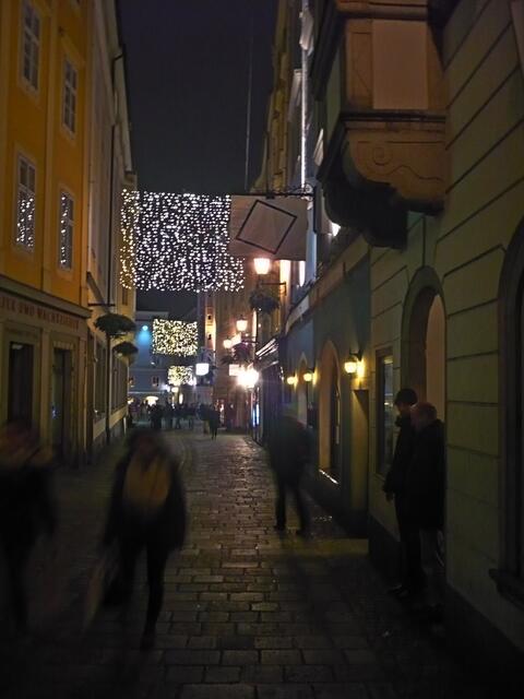 Weihnachtliche Gassen