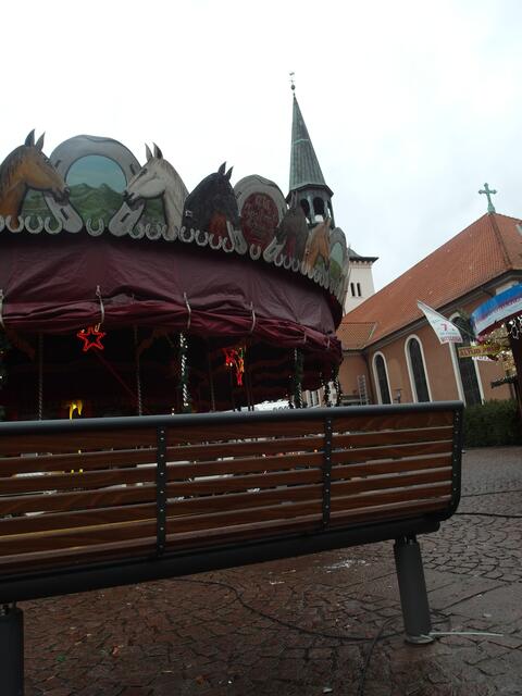 Blick auf die Kirche