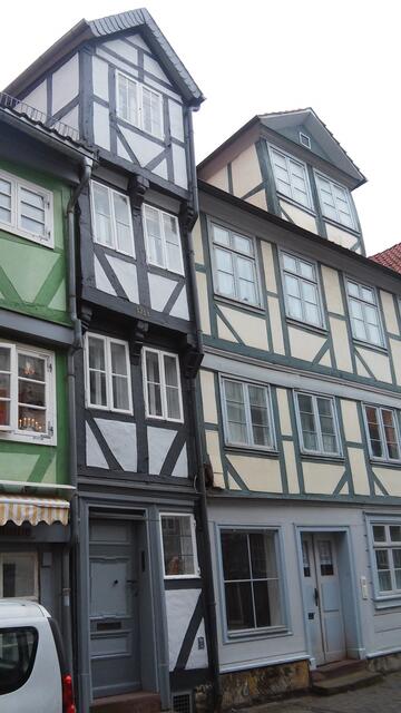 vor der Grenzöffnung mal das schmalste Haus in Deutschland