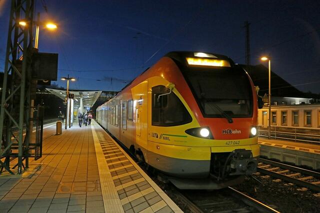 Zug nach Stadtallendorf in Marburg