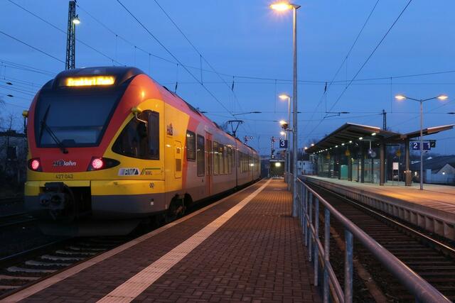 An der Endstation Stadtallendorf