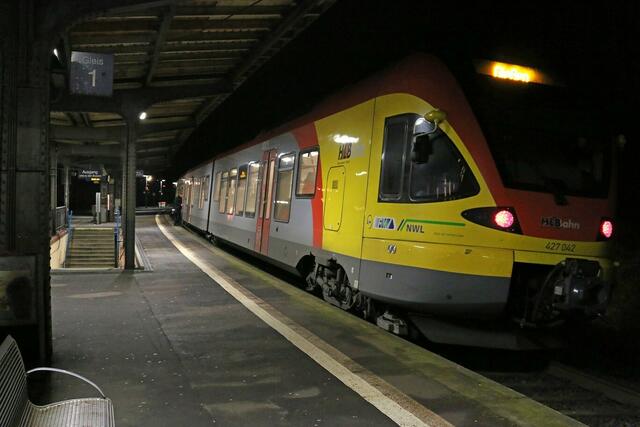 Letzte Abfahrt des Tages in Kirchhain