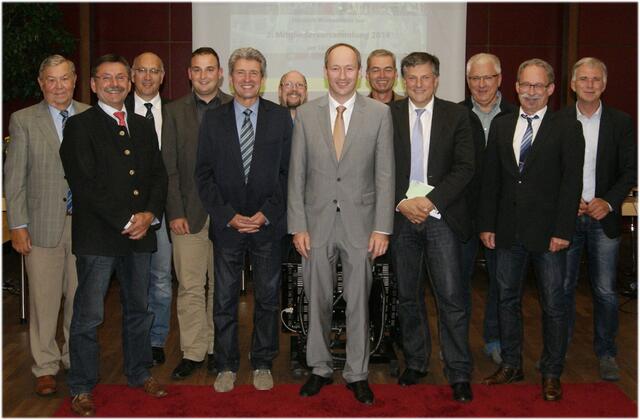 Vorstand Begegnungsland Lech-Wertach | Foto: Wolfgang Staible / Stadt Königsbrunn