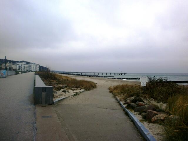 gelange ich an den Strand