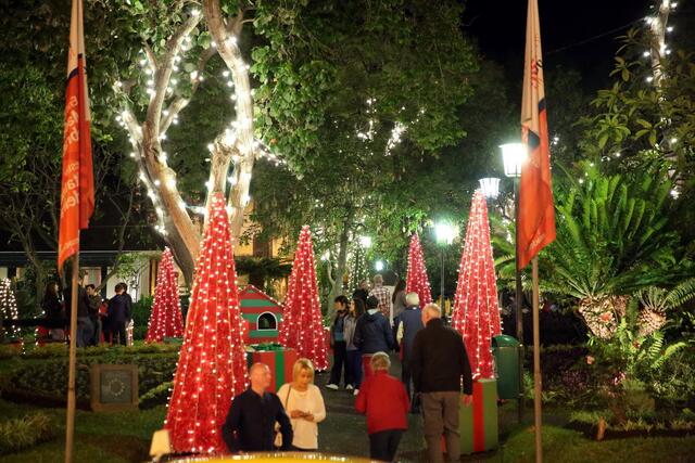 Eingang zum Park.
