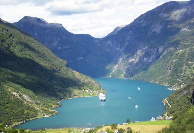 Der Geirangerfjord ist wohl der eindrucksvollste des Landes.