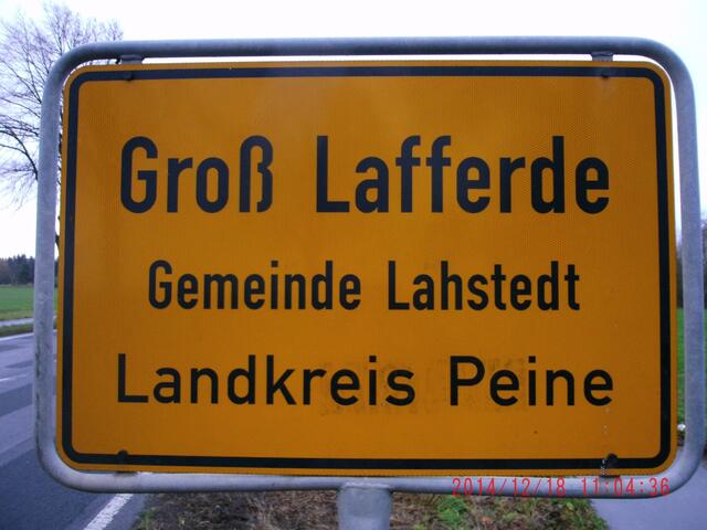 Dasselbe Schild in Großaufnahme.