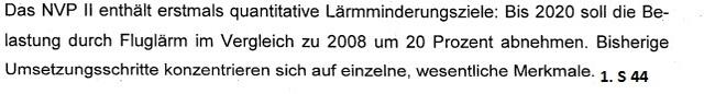 1. Es werden hohe Ziele postulliert (S. 44)