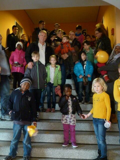 Glückliche Besucher nach dem Film Paddington :-)