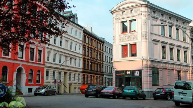 Hamburg Altona - Irgendwo hier wohnt eine sehr beherzte Dame mit einem großen Herz für Obdachlose (Foto: Max Bryan)