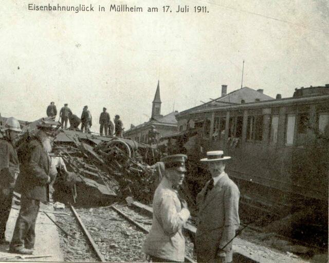 Im Bahnhof von Müllheim