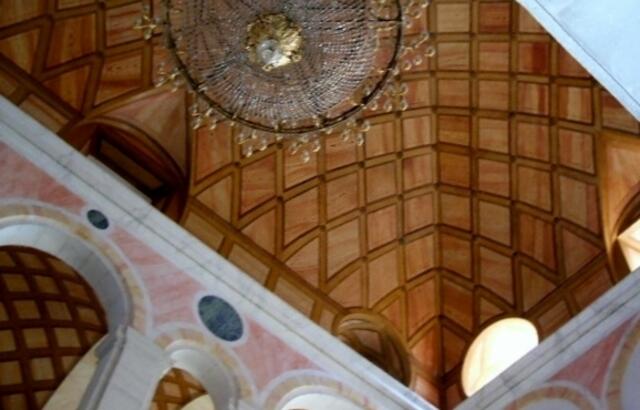 Decke im Treppenhaus