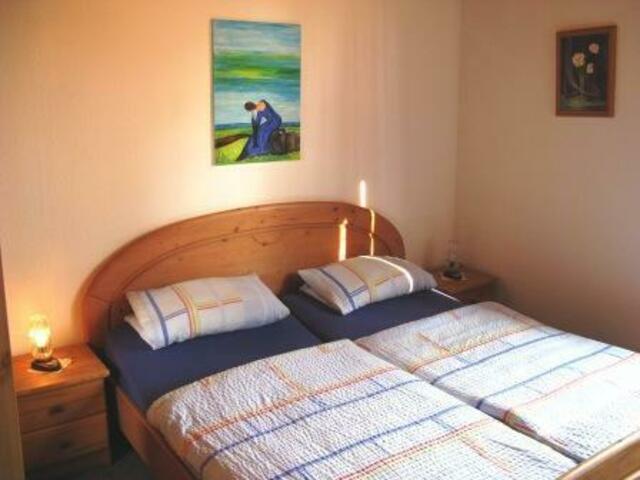 Schlafzimmer Ferienhaus Nordsee Mobi