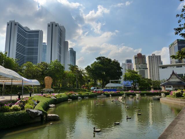 Bangkoks gruene Seite.