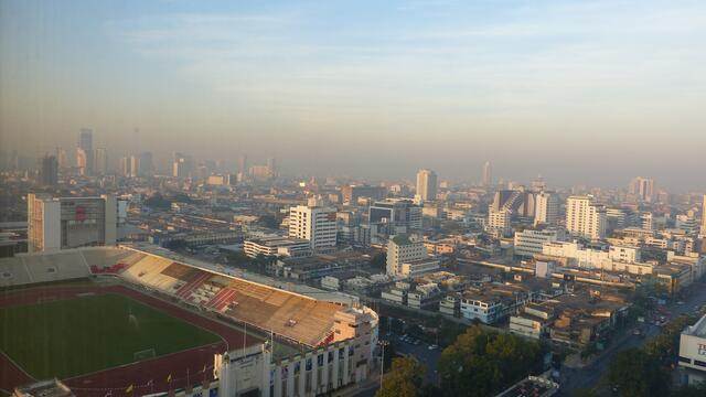Smog ueber Bangkok (16.1.15  8.30 Uhr )