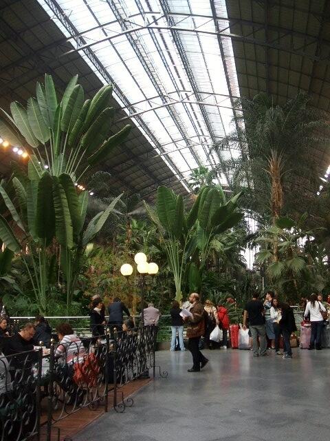 Bahnhofshalle Atocha