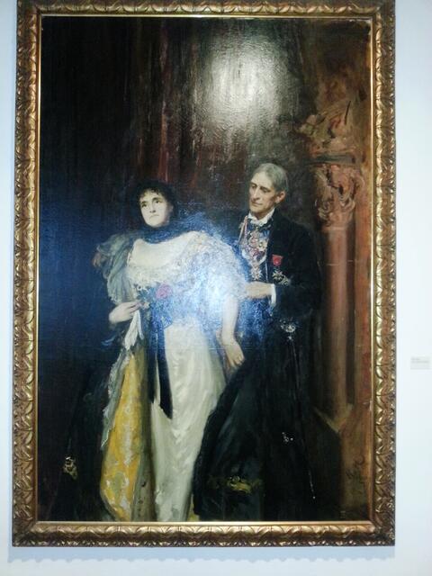 Gemälde: Hubert von Herkomer - im Alten Rathaus Landsbergs