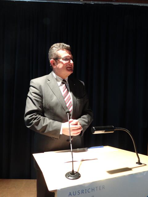 Eröffnungsrede / Staatssekretär Franz Josef Pschierer | Foto: (mit frdl. Genehmigung G. Reichlmair/BVGD)