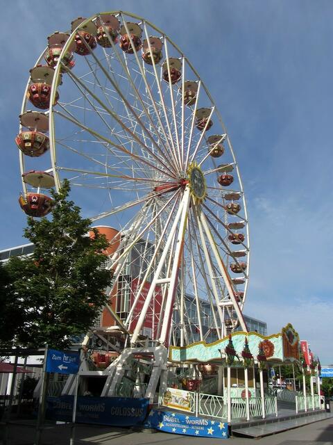 Das eigentlich zum hr-Treff gehörende Riesenrad