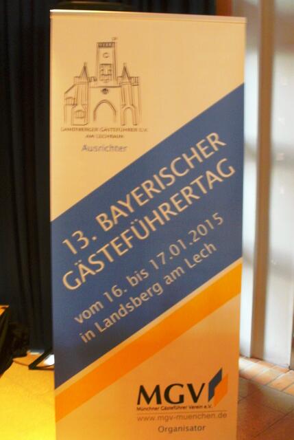 Einladungsplakat des MGV (Münchener Gästeführervereins)