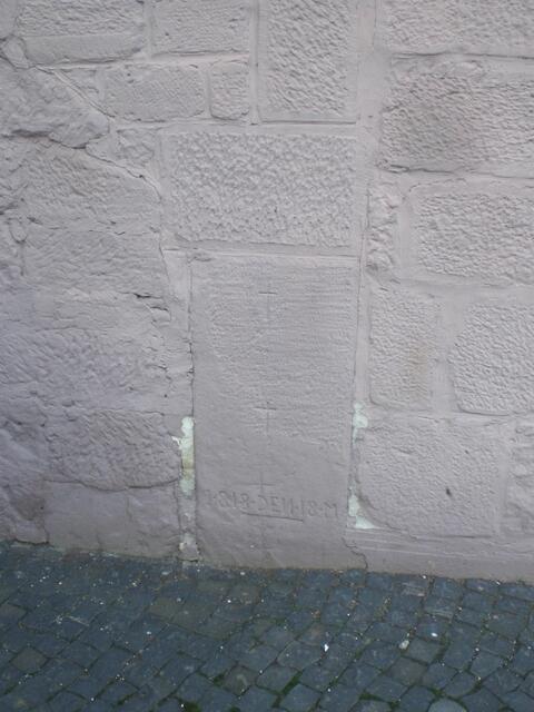 Hochwassermarkierungen