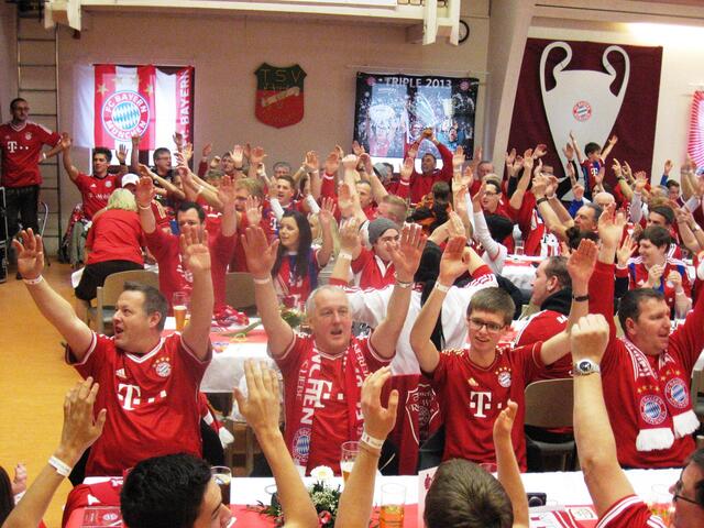 Begeisterte Begrüßung