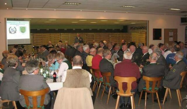 Gut besucht: Schützensportstätte zur Jahreshauptversammlung 2015